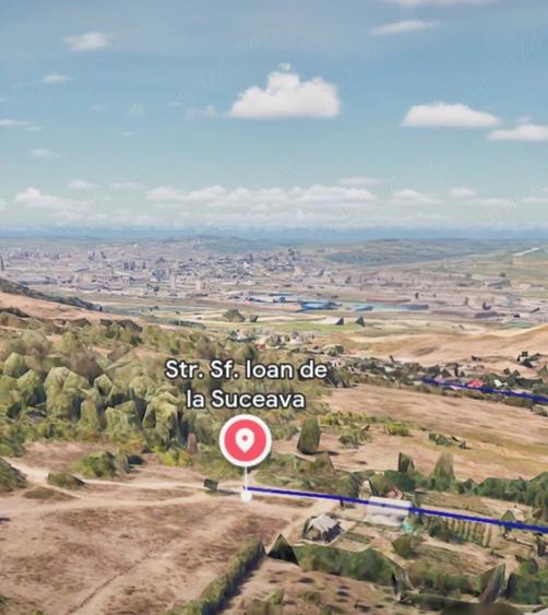 Teren de 3000 mp, în Vlădiceni