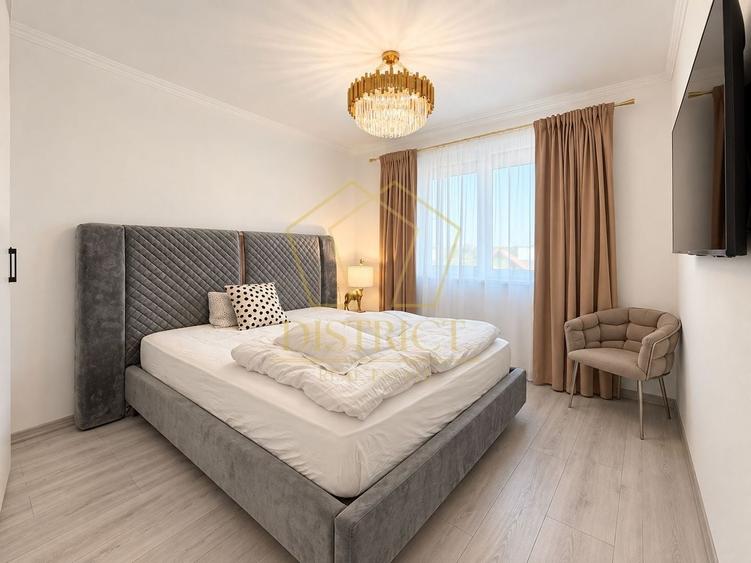 Apartament cu 2 camere semidecomandat, mobilat în Giroc