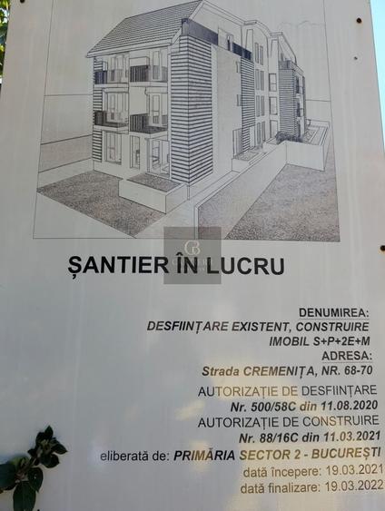 Teren Construcții intravilan de 490 mp, în Doamna Ghica