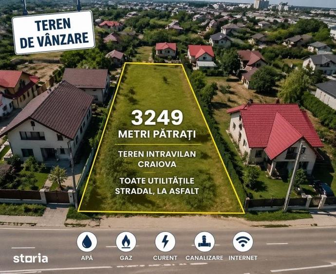 Teren intravilan construibil cu toate utilitatile, 3.249 mp Aeroport C - 4