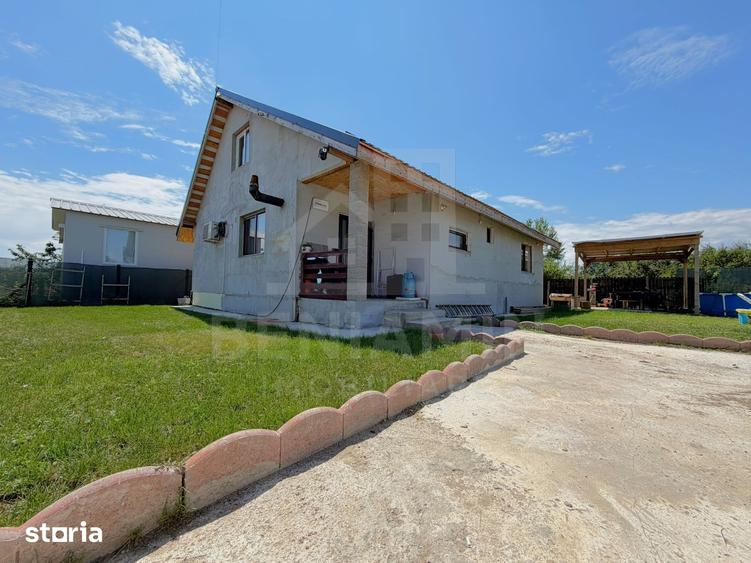 Casă cu 4 camere cu Teren 400 Mp în Ghercești