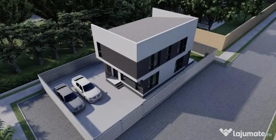 Casa noua P+1 Otopeni Central, 136 mp, 3 dormitoare, curte, parcare - 9