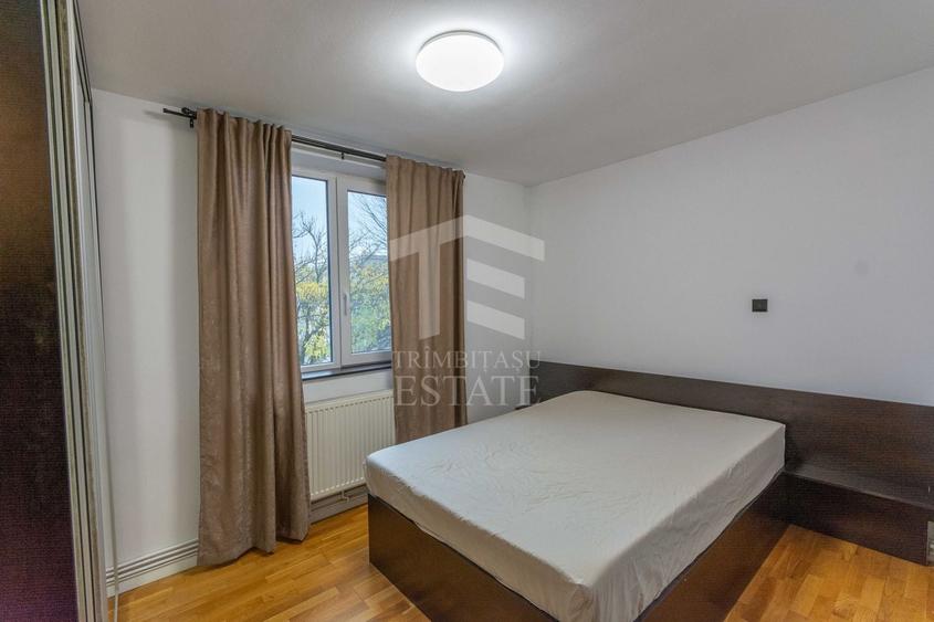 Apartament cu 2 camere semidecomandat, mobilat în Floreasca