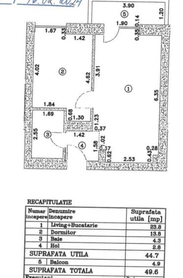 Apartament cu 2 camere în Pipera