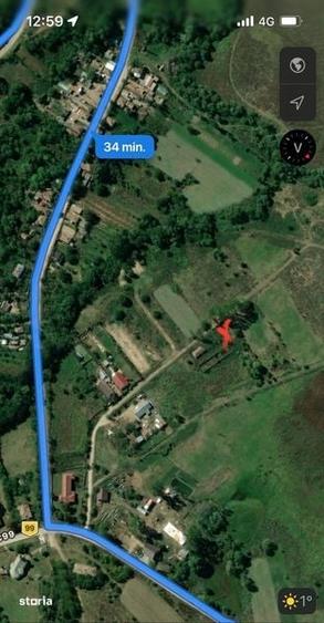 Teren de 1429 mp, în Vârvor