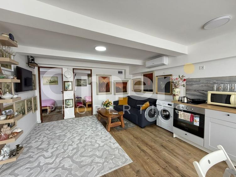 Apartament cu 3 camere semidecomandat, mobilat în Săsar