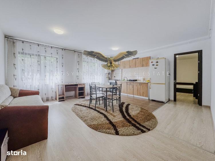 Apartament cu 2 camere semidecomandat în Câmpului
