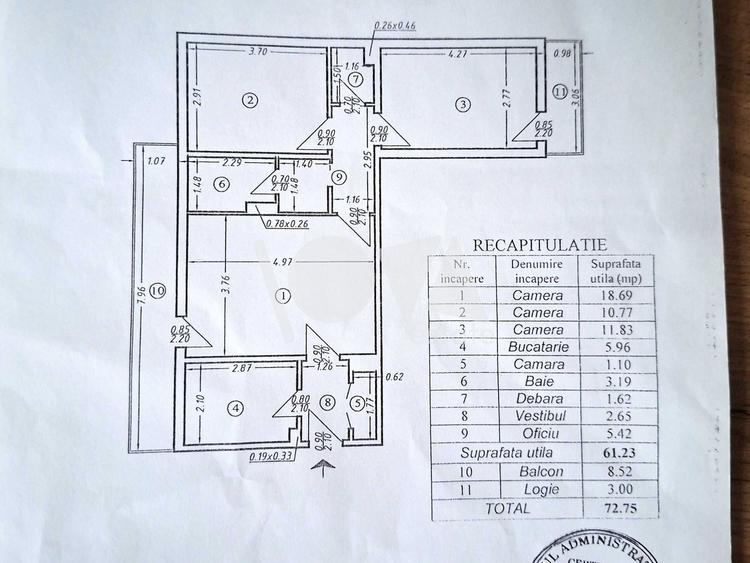 De vânzare: apartament 3 camere - Bld. Timisoara - Plaza Romania - 8
