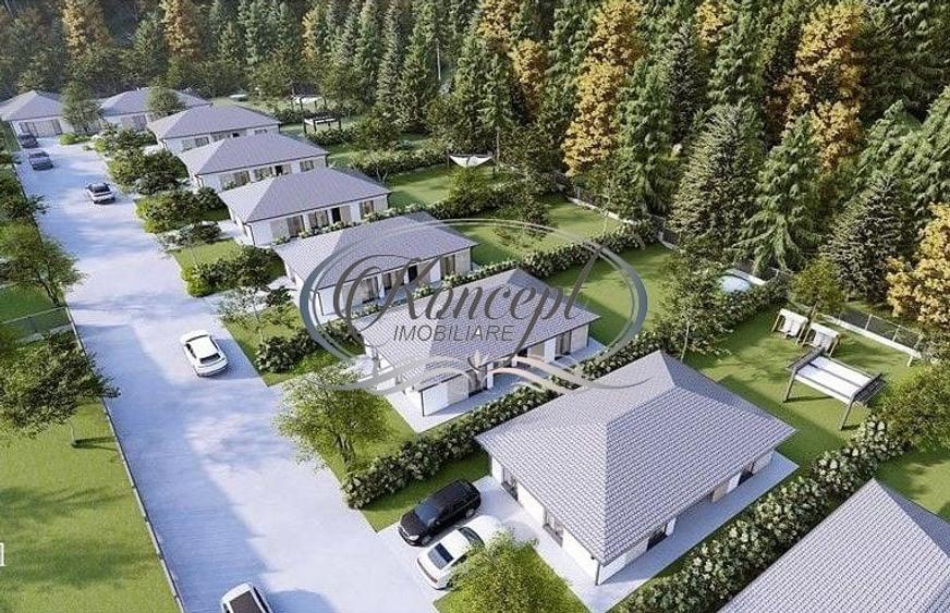 Casă individuală cu 4 camere cu Canalizare în Popești