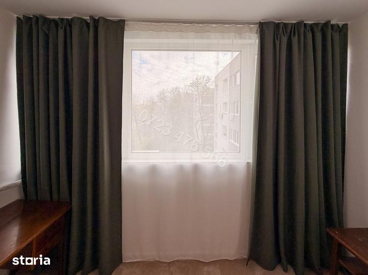 Apartament cu 3 camere decomandat, mobilat în Titan