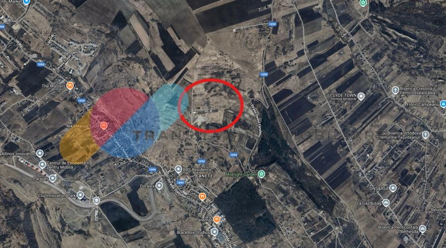 Teren Construcții extravilan de 1000 mp, în Iris