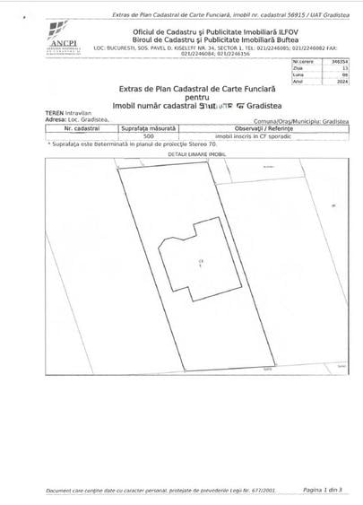 Casă cu 6 camere cu Teren 640 Mp în Grădiștea