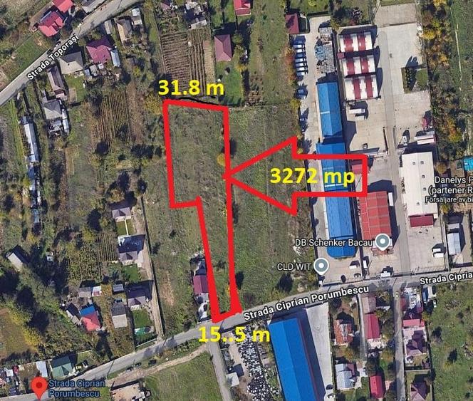 Teren Construcții intravilan de 3272 mp, în Izvoare