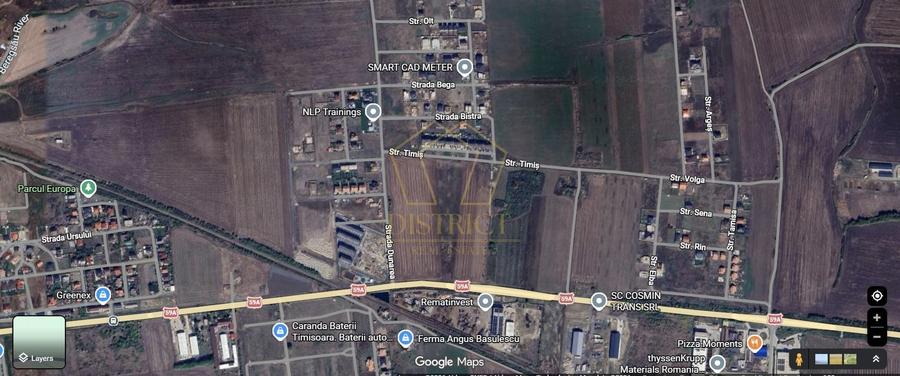 Teren Construcții intravilan de 3163 mp, în Săcălaz