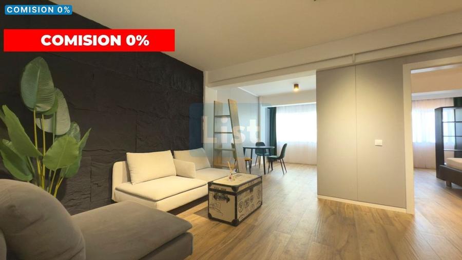 Apartament cu 2 camere semidecomandat, mobilat în Calea Turzii