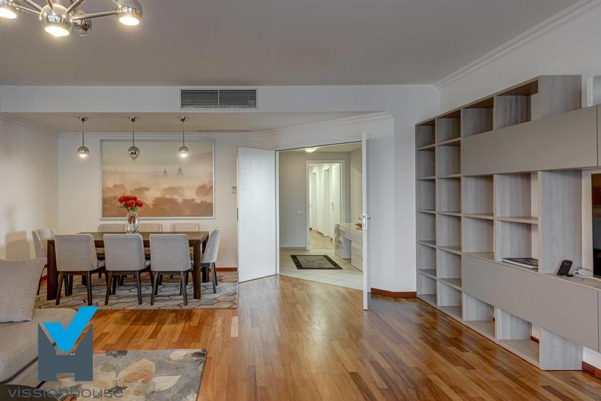 Apartament cu 4 camere decomandat, mobilat în Herăstrău