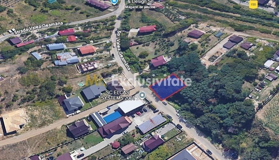 Teren Construcții intravilan de 599 mp, în Geamăna