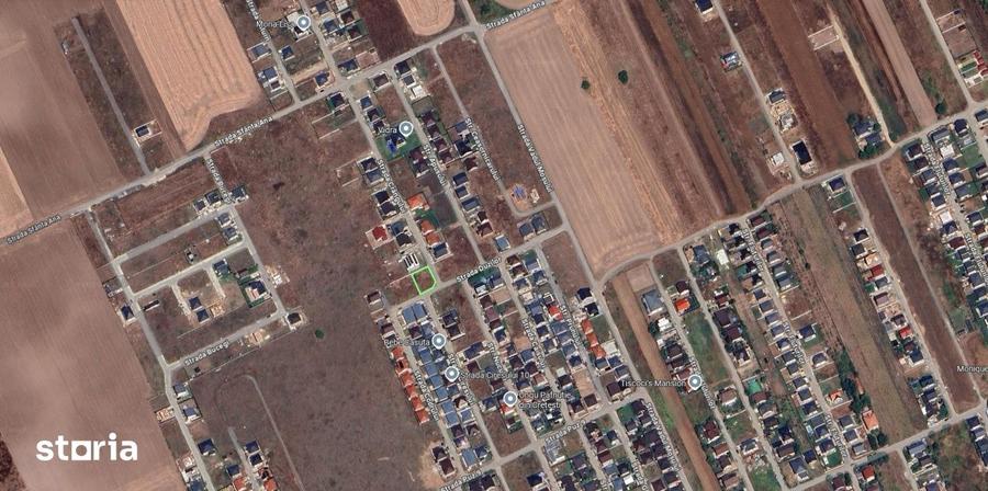 Lot 451mp Intravilan zona Sf.Ana - Berceni | utilitati: curent | #UG3E - 6
