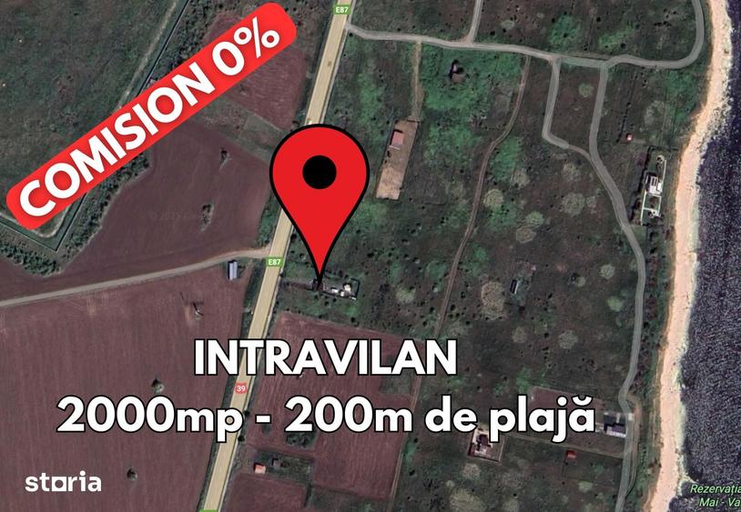 Teren de 2000 mp, în Limanu