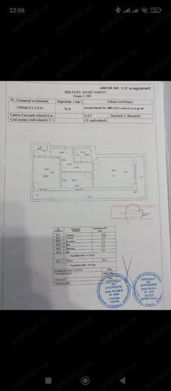 Apartament cu 2 camere decomandat în Titan