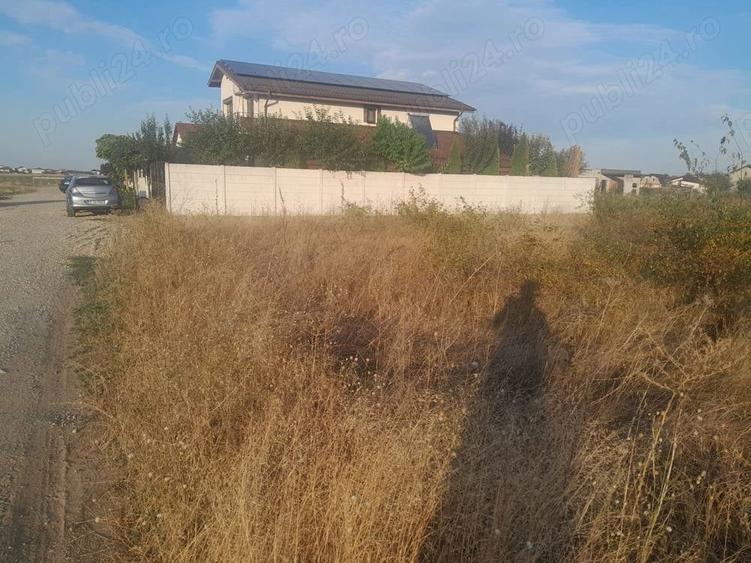 Teren de 665 mp, în Cornetu