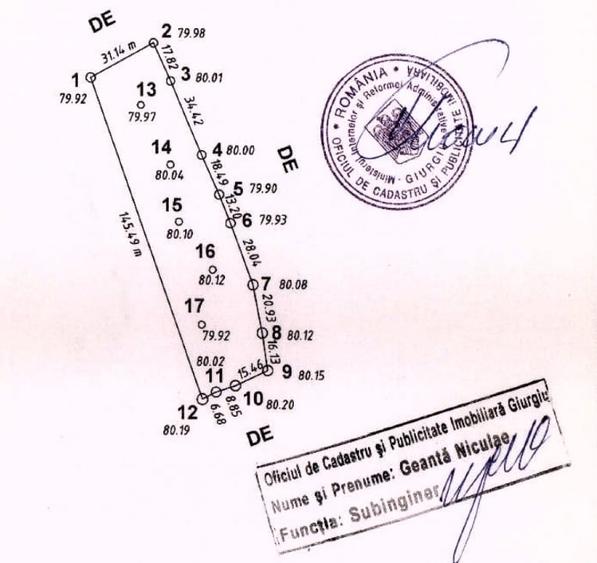 Teren Construcții intravilan de 5100 mp, în Central