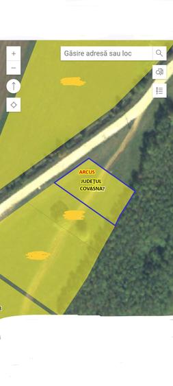 Teren agricol extravilan de 1500 mp, în Arcuș