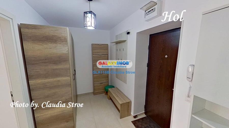 Apartament cu 2 camere semidecomandat, mobilat în Theodor Pallady