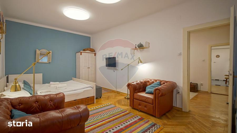 Apartament cu 3 camere în Centrul Istoric