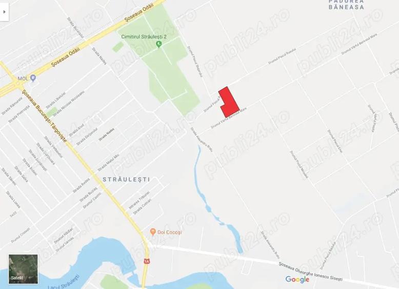 Proprietar vand teren 14.600 mp in Baneasa (zona Sisesti) - 2