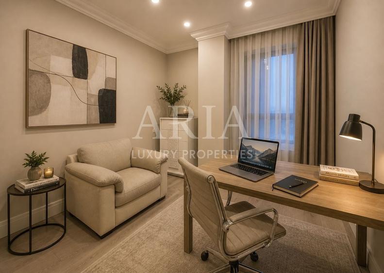 Apartament cu 4 camere decomandat, mobilat în Pipera