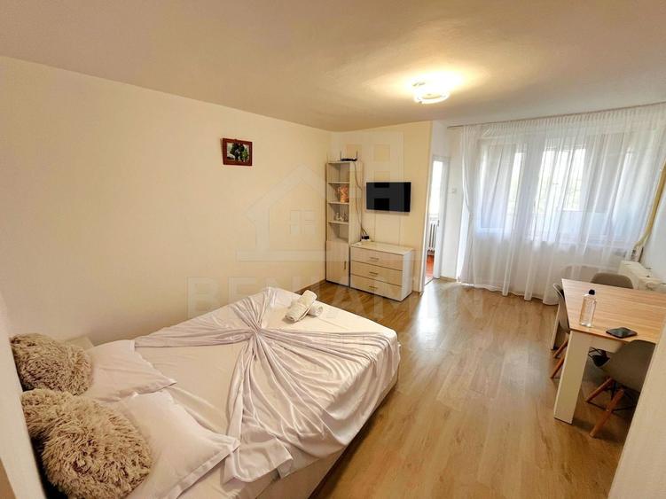 Garsonieră semidecomandată, mobilată în Brazda lui Novac