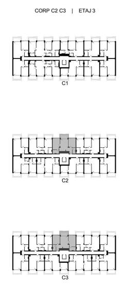 Apartament cu 3 camere decomandat în Pipera