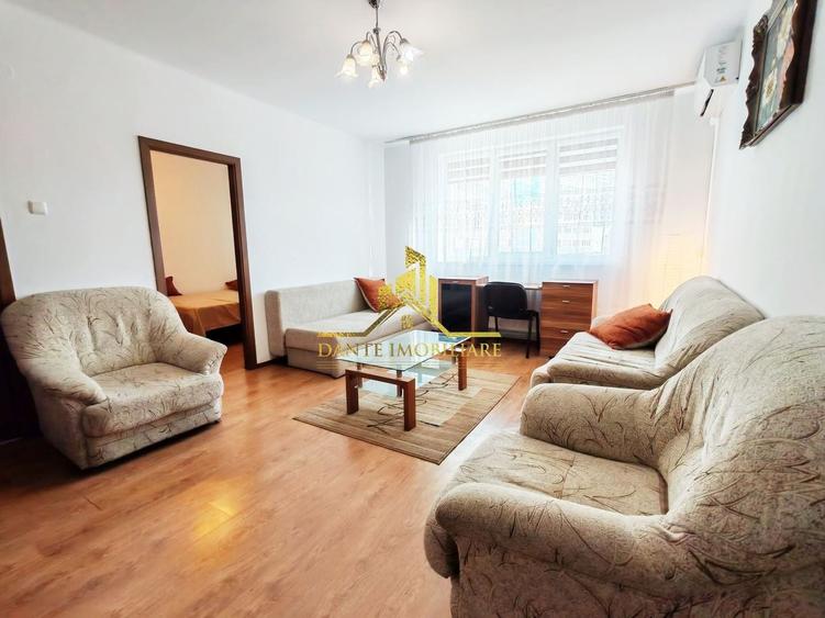 Apartament cu 2 camere semidecomandat, mobilat în Ultracentral