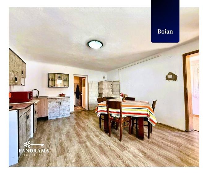 Casă individuală cu 2 camere cu Canalizare în Boian