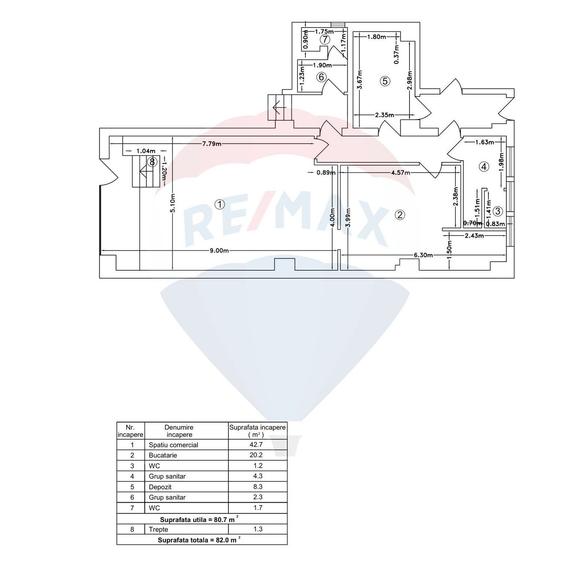 Spa?iu comercial de inchiriat | vitrina stradala de 3,6 m | Dorobanti - 1