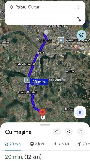 Teren de 493 mp, în Ciurea