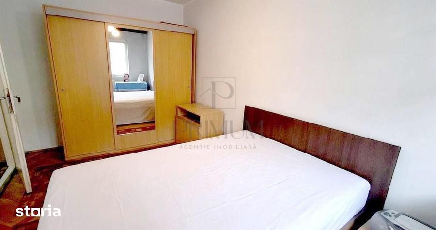Apartament cu 3 camere semidecomandat, mobilat în Girocului