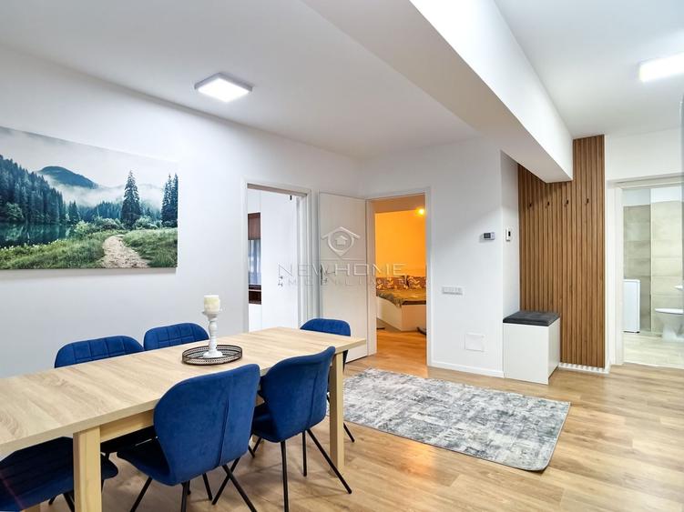 Apartament cu 2 camere semidecomandat, mobilat în Gheorgheni