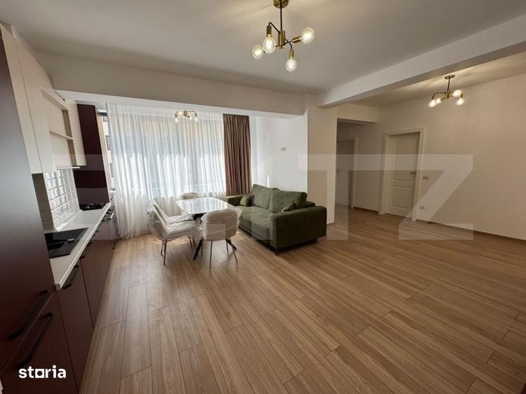 Apartament de inchiriat, 3 camere, 80 mp, incalzire in pardoseala, zon - 1