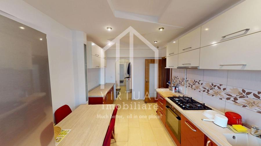 Apartament cu 2 camere decomandat, mobilat în Central
