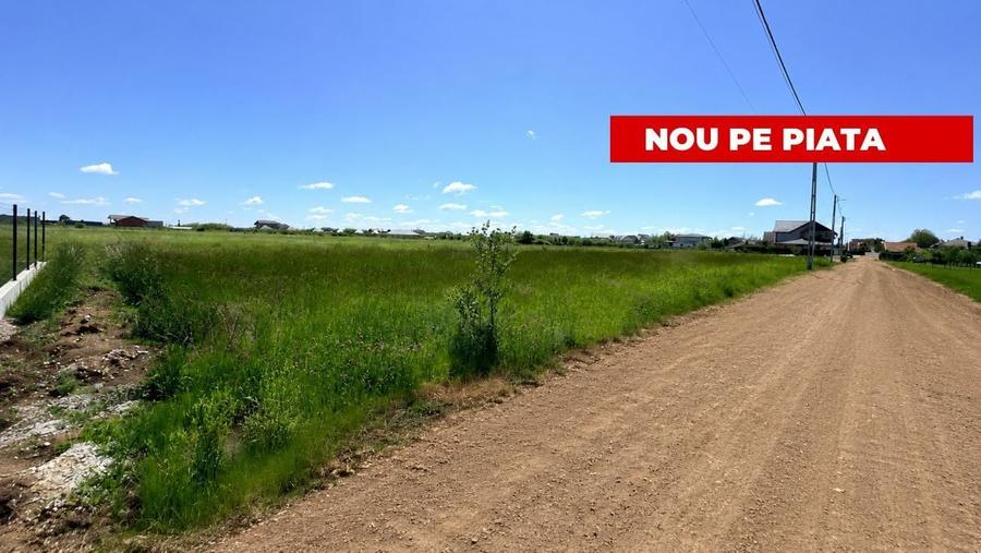 Teren Construcții intravilan de 500 mp, în Bradu
