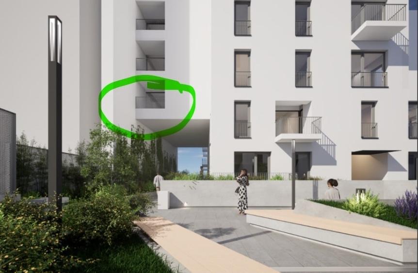 Apartament cu 2 camere decomandat în Take Ionescu