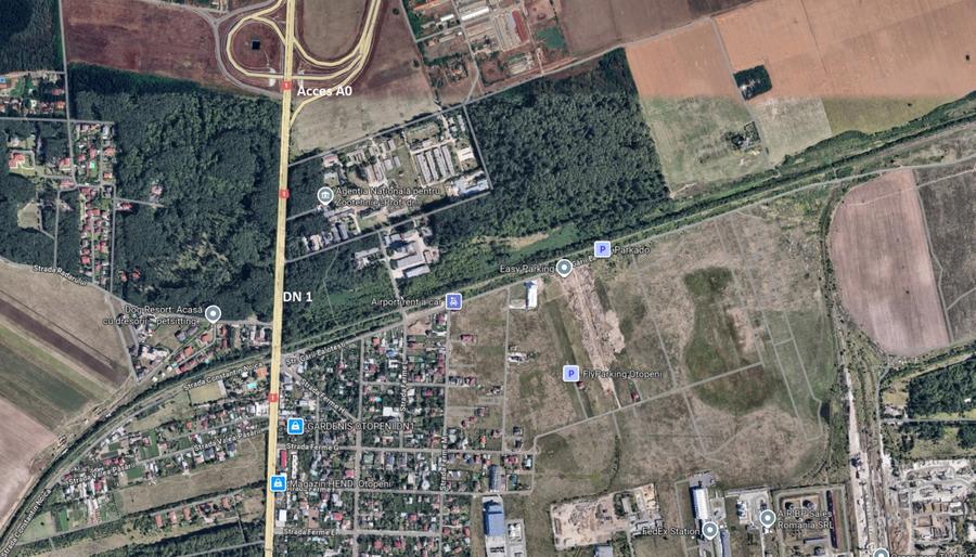 Teren Construcții intravilan de 36386 mp, în Ferme