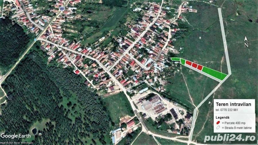 Teren de 2000 mp, în Central