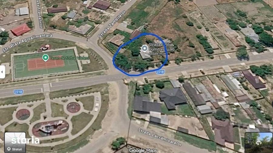 Casă cu 2 camere cu Teren 100 Mp în Central