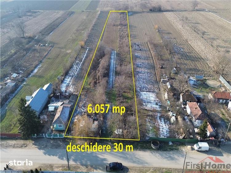 Teren de 6057 mp, în Vânători