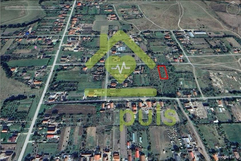 Teren de 1159 mp, în Dragșina