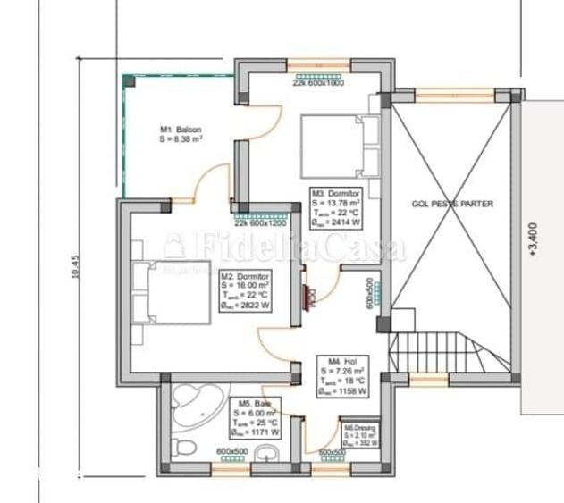 Casă cu 4 camere cu Teren 820 Mp în Rediu