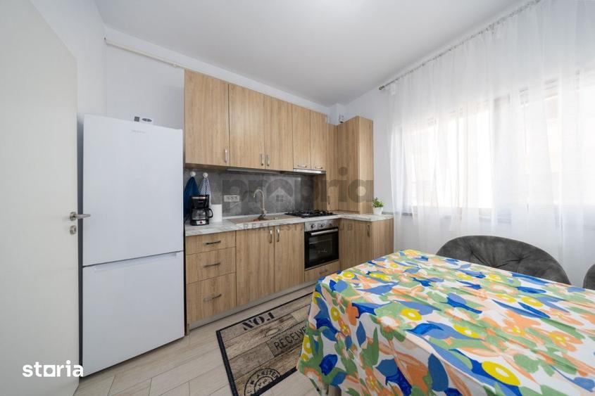 Apartament cu 2 camere, mobilat în Sânpetru